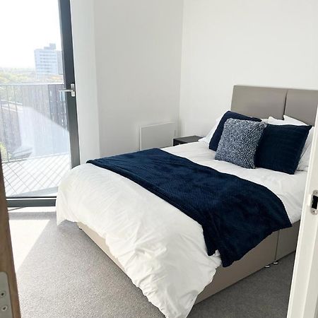 Luxury 2 Bed Apt With City View Manchester Exterior photo