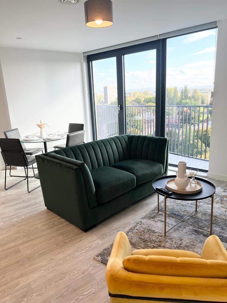 Luxury 2 Bed Apt With City View Manchester Exterior photo